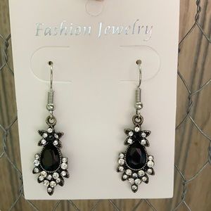 🛍️Black & Cz Butterfly Raindrops 🛍️3 for $13🛍️ SALE!!